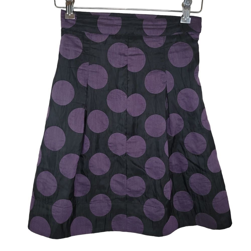 Corey Lynn Calter Anthropologie polka-dot skirt size 2